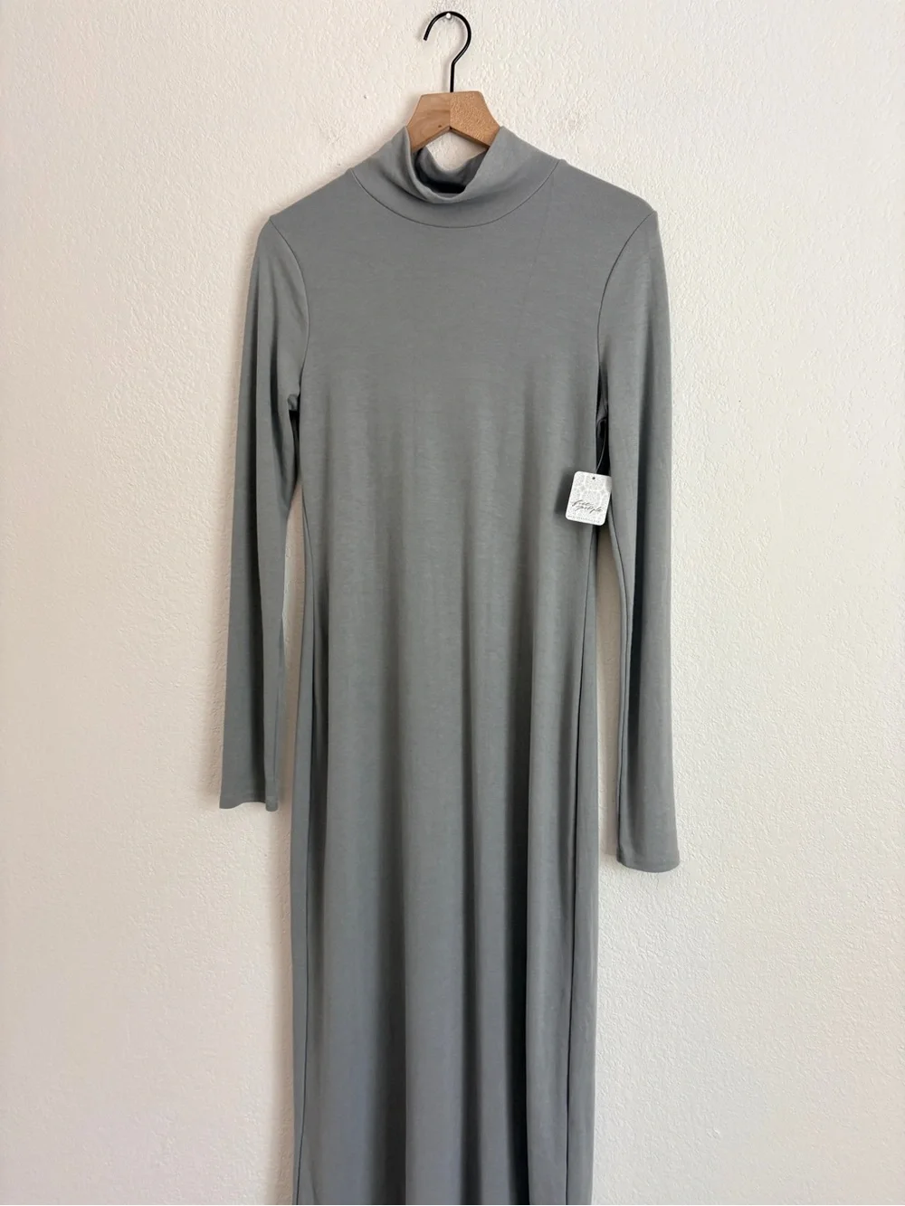 NWT Free People Free-est Mockneck Midi Dress